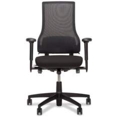 Bürostühle mit Armlehnen Schreibtischstühle schwarz BMA-Ergonomics, Axia 2.5