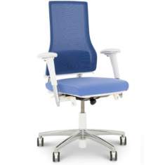 Ergonomischer Bürostuhl blau Bürodrehstuhl ergonomisch Büro, BMA-Ergonomics, Axia 2.5