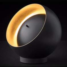 Tischlampe gold Schreibtischlampe Design Tischleuchte, Oluce, Eva