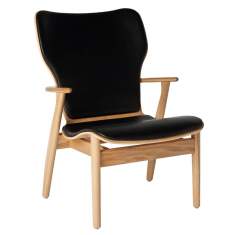 Clubsessel Leder schwarz Loungesessel Stoff Loungemöbel, Artek, Domus Lounge Chair