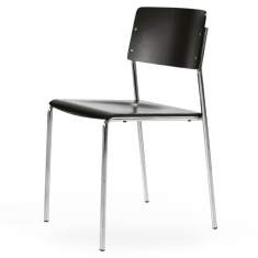 Besucherstuhl schwarz Konferenzstühle Besucherstühle Cafeteria Stühle Objektmöbel - Liya