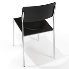 Besucherstuhl schwarz Konferenzstühle Besucherstühle Cafeteria Stühle Objektmöbel - Liya