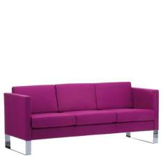 Loungesofa violett Büro Clubsofa Design Loungemöbel SMV Sitz- & Objektmöbel, MANHATTAN