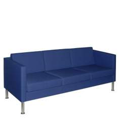 Loungesofa blau Büro Clubsofa Design Loungemöbel SMV Sitz- & Objektmöbel, MANHATTAN