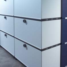 Büromöbel Schränke modular Büroschrank Schubladen Novex, MECONO Modul
