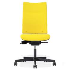 Bürostuhl gelb Bürodrehstuhl ohne Armlehnen Drehstuhl Kusch+Co 9200 Papilio