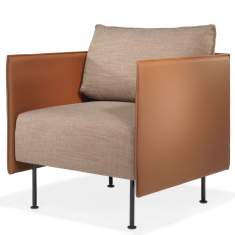 Loungesessel braun Sessel Lounge Kusch+Co 7900 Creva soft