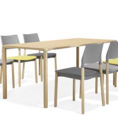 Flexible Konferenztische Büro Konferenztisch Büromöbel rechteckig Holz Kusch+Co 3600 Arn