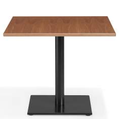 klassischer Säulentisch Holz Kusch+Co 8700
rechteckige Tischplatte