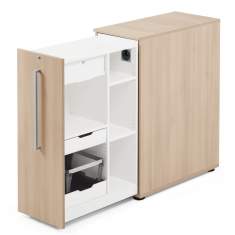 Regalschrank ausziehbar Holz Büroschrank Sedus, Sedus, Hochcontainer plus