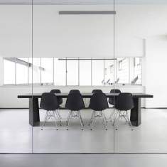 Büroplanung Innenarchitektur Loft Besprechungsraum Classicon Halle A Designliga