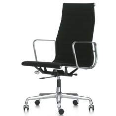 Vitra Stuhl Bürodrehstuhl Leder Bürostuhl Design, vitra, Alu-Chair EA 117 / 118 / 119