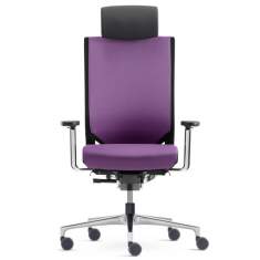 Drehstuhl Design Bürostühle mit Armlehnen Designer Bürostuhl violett Bürostühle kaufen Bürodrehstuhl Klöber Duera