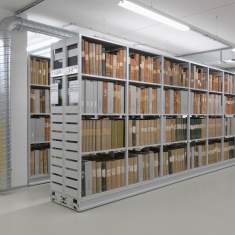 Archiveinrichtungen mauser Bibliothek RR 409 Rollregal