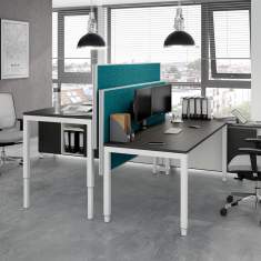 Höhenverstellbarer Schreibtisch elektrisch ergonomische Schreibtische Konferenztisch Holz Konferenztische fb Büromöbel catro
höhenverstellbar
Doppelarbeitsplatz