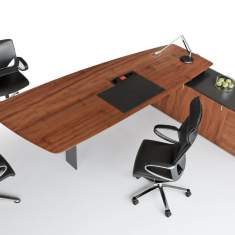 Schreibtisch Holz Schreibtische exklusiv Büromöbel Sideboard Büro, Zoom, NEXT