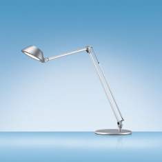 Elegante Tischlampen silber LED Schreibtischlampen modern Tischleuchte, Hansa, LED Blossom