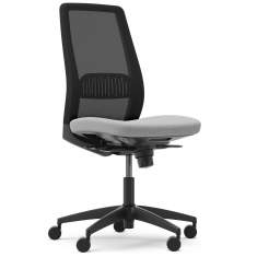 Drehstuhl Bürostuhl Design Bürostühle ohne Armlehnen Designer Bürostuhl schwarz  Bürodrehstuhl Drabert Claro
Netzgewebe