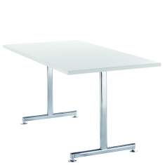 Schreibtisch weiss Schreibtische brunner Torino
rechteckige Tischplatte