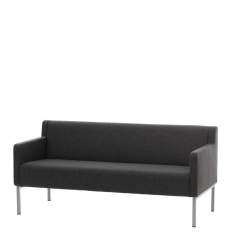 Lounge Sofa schwarz Consento Assmann Büromöbel Carpi
