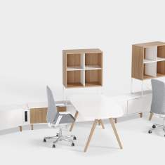 Büroschrank Holz büro schrank modular, Kinnarps, Space