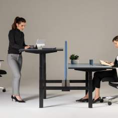 Höhenverstellbarer Schreibtisch elektrisch ergonomische Schreibtische eModel 2.0 Workbench Doppelarbeitsplatz
höhenverstellbar
