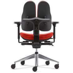 Ergonomische Bürostühle Bürostuhl rot Bürodrehstuhl, ROHDE & GRAHL (Nowy Styl Group), duo back uph/plastic