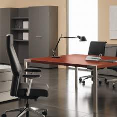 Arbeitstisch Holz Direktioneinrichtungen Schreibtisch Designer Konferenztisch Büromöbel Konferenztische Steelcase P70