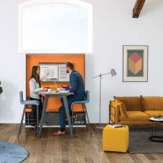Büroschrank Sitzbank Loungeschrank Regal , Steelcase, Share It Collection