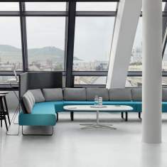 Modulare Sitzelemente Modulare Sofas Lounge Loungesofa türkis Sofa Bene, Settle