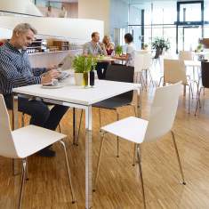 Besucher- und Konferenzstühle | Cafeteria/ Mensa Stühle, Sedus, meet chair Besucherstuhl