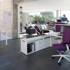 Sedus Bürostuhl Stoff violett Bürodrehstuhl, Sedus, crossline Bürodrehstuhl