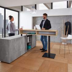 Sideboard Büro, fm Büromöbel, Clear Stehkombinationen