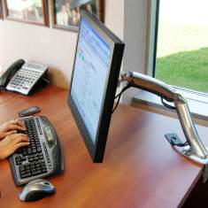 Tischhalterungen Monitorhalter Ergotron MX Monitor Arm Tischhalterung