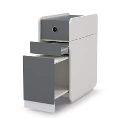 Aktenschrank Apothekerschrank Büro Staurammöbel mit Schubladen fm Büromöbel Concept Q