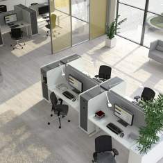 Aktenschrank Apothekerschrank Büro Staurammöbel mit Schubladen fm Büromöbel Concept Q