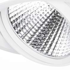 Einbau Deckenspots Einbau-Kardanstrahler LED Büro LED Spots weiß, Regent, Carda