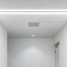 Büro Deckenleuchten länglich Pendelleuchte LED Büroleuchte Regent, Slash 2 LED