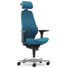 Drehstuhl Bürostuhl Design Bürostühle mit Armlehnen Designer Bürostuhl blau Bürostühle kaufen Bürodrehstuhl Kinnarps Plus 6/8