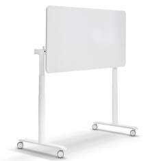 Rolltisch höhenverstellbarer Schreibtisch weiss Arbeitstisch mit Rollen Tischtafel Schrebitafel  Sedus se:lab
höhenverstellbar