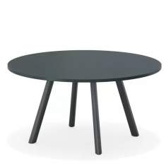 Konferenztisch Holz Konferenztische Büro Tisch schwarz Kusch+Co 6850 Creva
runde Tischplatte