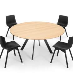 Konferenztisch rund Konferenztische Holz Girsberger Barra round
runde Tischplatte
