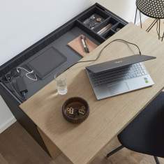 Home Office Schreibtisch mit Schublade Sideboard Holz Schreibtische werner works basic cap Home