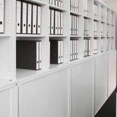 Büromöbel Schränke modular Büroschrank grau, SITAG, SITAG Schrankprogramm