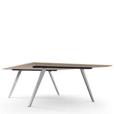 Konferenztisch Holz Konferenztische Büro Brunner ray table flex
rechteckige Tischplatte