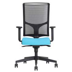 Bürostuhl blau Bürodrehstuhl mit Armelehnen Drehstühle SOHOS by Nowy Styl Vosto