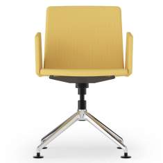 Konferenzstuhl gelb Konferenzstühle Büro Rosconi Objektmöbel - Eless 428