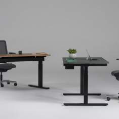 elektrisch höhenverstellbarer Schreibtisch Büro Schreibtische höhenverstellbar Nowy Styl XIO 2.0
rechteckige Tischplatte