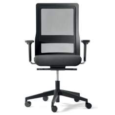 Bürostuhl schwarz Bürodrehstuhl moderne Bürostühle Wiesner-Hager POI