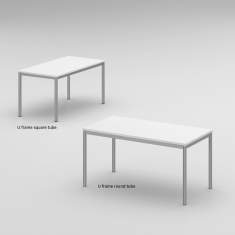 Schreibtisch Büromöbel Schreibtische Metall Konferenztisch Neudoerfler, uni:table
